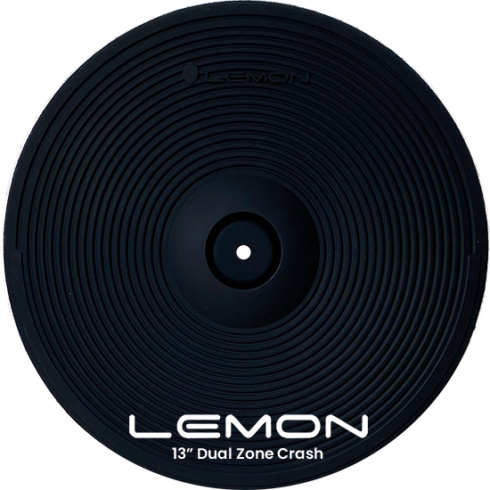 Lemon 13 Inch Dual Zone Cymbal www.lemoncymbals.co .uk