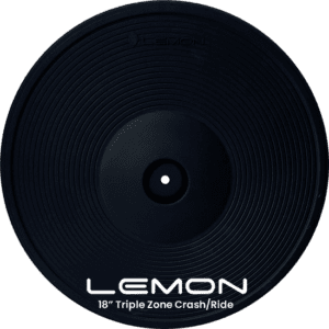 Lemon 18 inch Triple Zone Crash Ride Cymbal