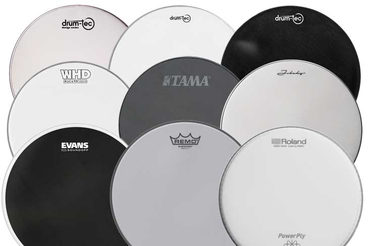 Nirelief Drum Heads Mesh Drum Heads, 8 Inch Silent